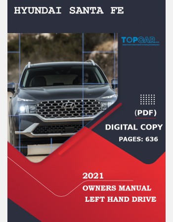 hyundai santa fe 2021 owners manual